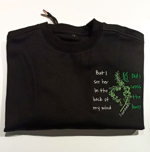 Dámská mikina s výšivkou na přání